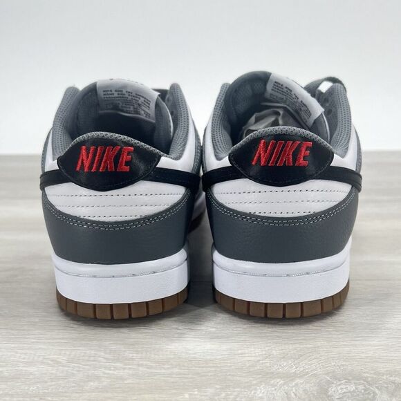 Nike Dunk Low By You Gray White Black Gum Bottom FN0569-900 New Mens Size 8.5 - Picture 4 of 12